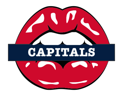 Washington Capitals Lips Logo iron on paper